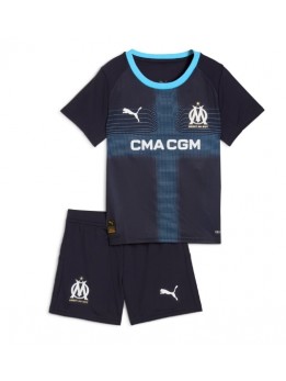 Olympique de Marseille Dječji Gostujuci Dres kompleti 2025-26 Kratak Rukavima (+ kratke hlače)
